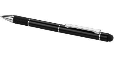 Кулькова ручка-стилус Ambria, колір суцільний чорний - 10680100- Фото №5