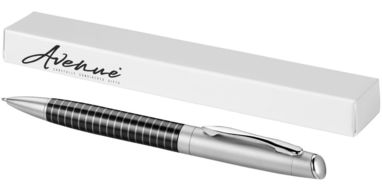 Шариковая ручка Averell, цвет сплошной черный, серебряный - 10680200- Фото №1