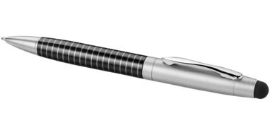 Шариковая ручка-стилус Averell, цвет сплошной черный, серебряный - 10680300- Фото №5