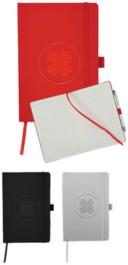 Офисный блокнот Flex, цвет красный - 10680802- Фото №9