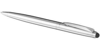 Шариковая ручка-стилус, цвет хром - 10681700- Фото №7