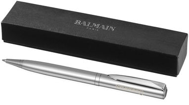 Шариковая ручка, цвет серебряный - 10681901- Фото №2