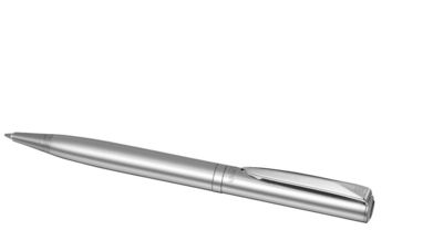 Шариковая ручка, цвет серебряный - 10681901- Фото №5