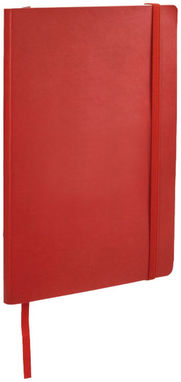Классический блокнот с мягкой обложкой, цвет красный - 10683002- Фото №1