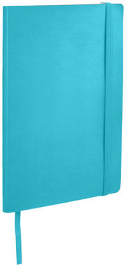 Классический блокнот с мягкой обложкой, цвет светло-синий - 10683003- Фото №1