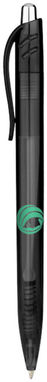 Шариковая ручка Swindon, цвет черный прозрачный - 10685500- Фото №2