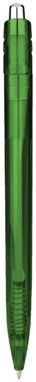 Шариковая ручка Swindon, цвет зеленый прозрачный - 10685504- Фото №3