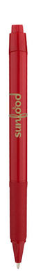 Кулькова ручка Brightside, колір червоний - 10685902- Фото №2