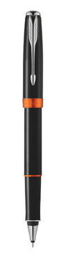 Ручка ролер Sonnet Expectations, колір суцільний чорний, оранжевий - 10686301- Фото №3