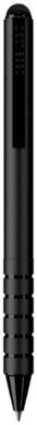 Ручка ролер Fiber зі стилусом, колір суцільний чорний - 10686700- Фото №4