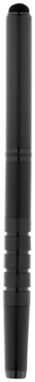Ручка роллер Fiber со стилусом, цвет сплошной черный - 10686700- Фото №5