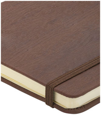 Блокнот Wood-look, цвет коричневый - 10687901- Фото №7