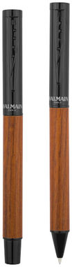 Набір ручок Woodgrain Duo, колір дерево - 10688300- Фото №3