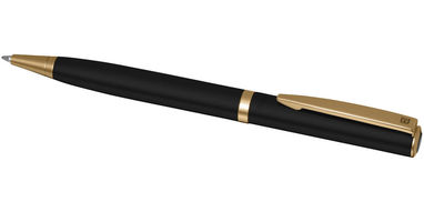 Шариковая лаковая ручка, цвет сплошной черный - 10688400- Фото №4
