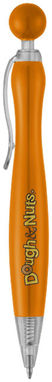 Кулькова ручка Naples, колір оранжевий - 10690205- Фото №2