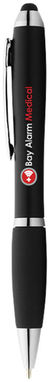 Шариковая ручка-стилус Nash, цвет сплошной черный - 10690300- Фото №2
