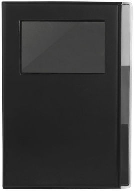 Блокнот Slotz, цвет сплошной черный - 10698000- Фото №2