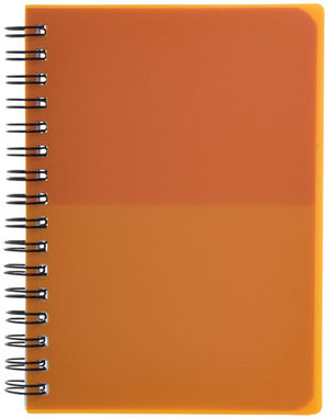 Блокнот Colour Block А6, цвет оранжевый - 10698304- Фото №3