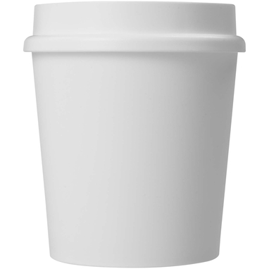 Americano® Switch кружка объемом 200 мл с крышкой, поворачивающейся на 360°, цвет белый - 21027301- Фото №3