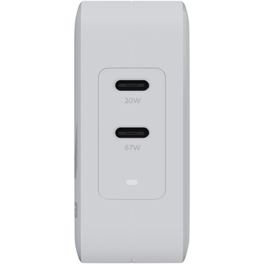 Xtorm XVC2067 GaN Ultra дорожное зарядное устройство мощностью 67 Вт с кабелем USB-C PD мощностью 100 Вт, цвет белый - 12439601- Фото №4