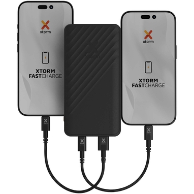 Xtorm XG210 Go2 портативное зарядное устройство с быстрой зарядкой, 15 Вт, 10 000 мАч, цвет сплошной черный - 12441190- Фото №5