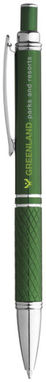 Шариковая ручка Jewel, цвет зеленый - 10698703- Фото №2
