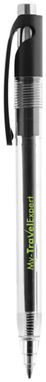 Шариковая ручка Tavas, цвет сплошной черный - 10698800- Фото №2