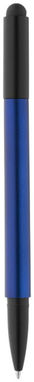 Кулькова ручка-стилус Gorey, колір яскраво-синій, суцільний чорний - 10699501- Фото №4