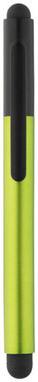 Шариковая ручка-стилус Gorey, цвет лайм, сплошной черный - 10699504- Фото №3