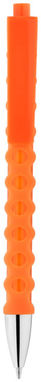 Кулькова ручка Dimple, колір оранжевий - 10699703- Фото №1