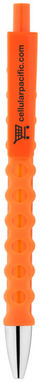 Шариковая ручка Dimple, цвет оранжевый - 10699703- Фото №2