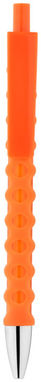 Кулькова ручка Dimple, колір оранжевий - 10699703- Фото №3