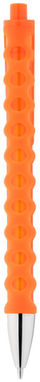 Шариковая ручка Dimple, цвет оранжевый - 10699703- Фото №4