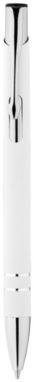 Кулькова ручка Cork, колір білий - 10699903- Фото №1