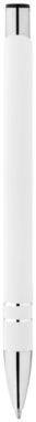 Кулькова ручка Cork, колір білий - 10699903- Фото №4