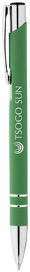Шариковая ручка Cork, цвет зеленый - 10699906- Фото №2