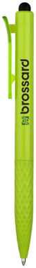Кулькова ручка-стилус Tri Click Clip, колір зелений - 10700405- Фото №2