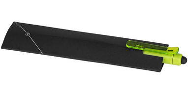 Шариковая ручка-стилус Tri Click Clip, цвет зеленый - 10700405- Фото №6