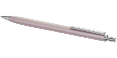 Кулькова ручка Evia з плоским корпусом, колір рожеве золото - 10700702- Фото №1