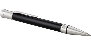 Ручка кулькова Duofold Premium, колір суцільний чорний, хром - 10700901- Фото №1