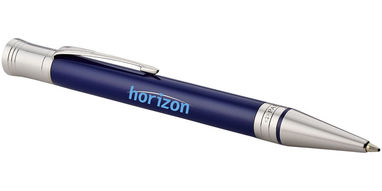 Ручка шариковая Duofold Premium , цвет синий, серебристый - 10700904- Фото №2
