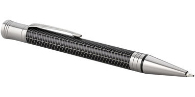 Ручка кулькова Duofold Premium, колір суцільний чорний, сріблястий - 10700906- Фото №1