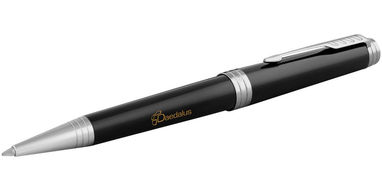 Ручка шариковая Premier , цвет сплошной черный, хром - 10701101- Фото №2