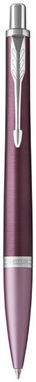 Ручка шариковая Urban Premium , цвет пурпурный, серебристый - 10701704- Фото №3
