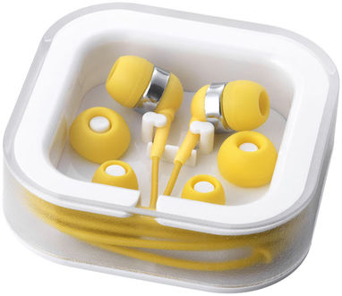 Навушники Sargas, колір жовтий - 10812806- Фото №1