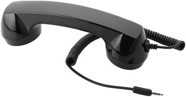 Трубка для мобільного телефону в стилі ретро, колір суцільний чорний - 10815500- Фото №1