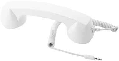 Трубка для мобільного телефону в стилі ретро, колір білий - 10815501- Фото №1