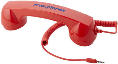 Трубка для мобільного телефону в стилі ретро, колір червоний - 10815502- Фото №2