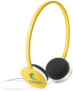 Навушники Aballo, колір жовтий - 10817104- Фото №2