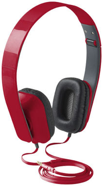 Складані навушники Tablis, колір червоний - 10817902- Фото №1